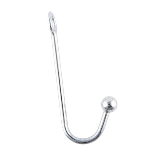 Anal Hooks Toy 3294 Anal Sex AllNight Smooth Metal Hook 0816